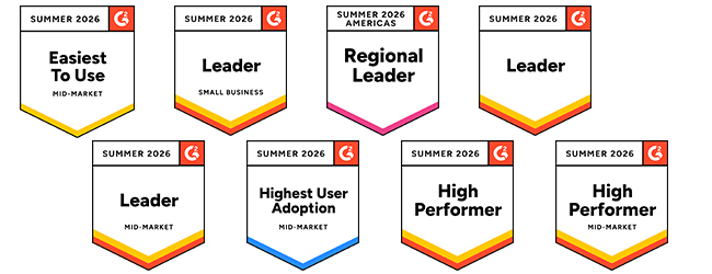 Replicon G2 Summer 2026 Awards